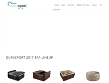 Tablet Screenshot of durasportspas.com
